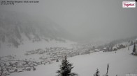 Archiv Foto Webcam Oberlech: Ausblick Pension Bergland 13:00