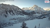 Archived image Webcam Lech am Arlberg - Guesthouse Bergland 07:00