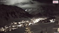 Archiv Foto Webcam Oberlech: Ausblick Pension Bergland 17:00