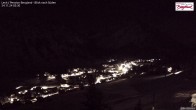 Archiv Foto Webcam Oberlech: Ausblick Pension Bergland 01:00