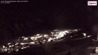 Archiv Foto Webcam Oberlech: Ausblick Pension Bergland 19:00