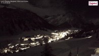 Archived image Webcam Lech am Arlberg - Guesthouse Bergland 01:00