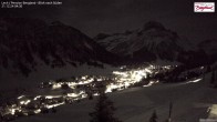 Archived image Webcam Lech am Arlberg - Guesthouse Bergland 03:00