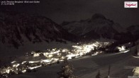 Archived image Webcam Lech am Arlberg - Guesthouse Bergland 05:00