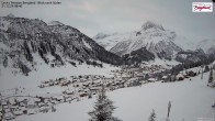 Archived image Webcam Lech am Arlberg - Guesthouse Bergland 07:00