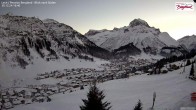 Archived image Webcam Lech am Arlberg - Guesthouse Bergland 15:00