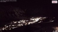 Archived image Webcam Lech am Arlberg - Guesthouse Bergland 23:00