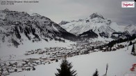 Archived image Webcam Lech am Arlberg - Guesthouse Bergland 09:00