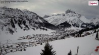 Archived image Webcam Lech am Arlberg - Guesthouse Bergland 11:00