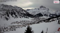 Archived image Webcam Lech am Arlberg - Guesthouse Bergland 13:00