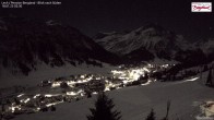 Archiv Foto Webcam Oberlech: Ausblick Pension Bergland 01:00