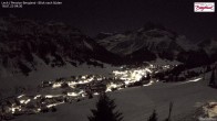 Archiv Foto Webcam Oberlech: Ausblick Pension Bergland 03:00