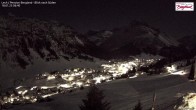 Archiv Foto Webcam Oberlech: Ausblick Pension Bergland 05:00