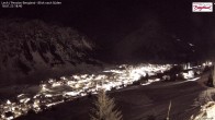 Archiv Foto Webcam Oberlech: Ausblick Pension Bergland 17:00