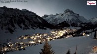 Archived image Webcam Lech am Arlberg - Guesthouse Bergland 06:00