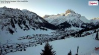 Archived image Webcam Lech am Arlberg - Guesthouse Bergland 07:00