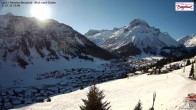 Archived image Webcam Lech am Arlberg - Guesthouse Bergland 09:00