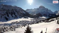 Archived image Webcam Lech am Arlberg - Guesthouse Bergland 11:00