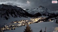 Archived image Webcam Lech am Arlberg - Guesthouse Bergland 06:00