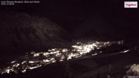 Archiv Foto Webcam Oberlech: Ausblick Pension Bergland 23:00