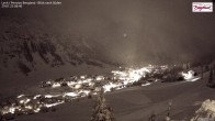 Archiv Foto Webcam Oberlech: Ausblick Pension Bergland 05:00