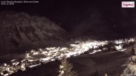 Archiv Foto Webcam Oberlech: Ausblick Pension Bergland 17:00