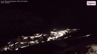 Archiv Foto Webcam Oberlech: Ausblick Pension Bergland 01:00