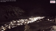 Archived image Webcam Lech am Arlberg - Guesthouse Bergland 21:00