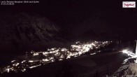 Archived image Webcam Lech am Arlberg - Guesthouse Bergland 23:00