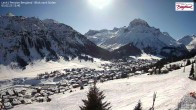 Archived image Webcam Lech am Arlberg - Guesthouse Bergland 11:00