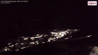 Archiv Foto Webcam Oberlech: Ausblick Pension Bergland 01:00