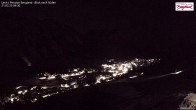 Archiv Foto Webcam Oberlech: Ausblick Pension Bergland 03:00