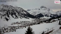 Archiv Foto Webcam Oberlech: Ausblick Pension Bergland 15:00