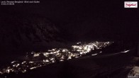 Archived image Webcam Lech am Arlberg - Guesthouse Bergland 23:00