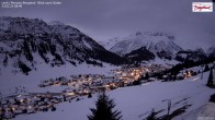 Archived image Webcam Lech am Arlberg - Guesthouse Bergland 05:00