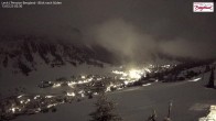 Archiv Foto Webcam Oberlech: Ausblick Pension Bergland 01:00