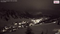 Archiv Foto Webcam Oberlech: Ausblick Pension Bergland 03:00