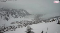 Archiv Foto Webcam Oberlech: Ausblick Pension Bergland 05:00