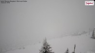 Archiv Foto Webcam Oberlech: Ausblick Pension Bergland 13:00