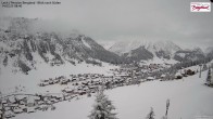 Archiv Foto Webcam Oberlech: Ausblick Pension Bergland 07:00