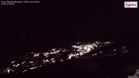 Archiv Foto Webcam Oberlech: Ausblick Pension Bergland 21:00