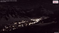 Archiv Foto Webcam Oberlech: Ausblick Pension Bergland 01:00