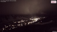 Archiv Foto Webcam Oberlech: Ausblick Pension Bergland 01:00