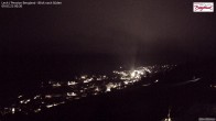 Archiv Foto Webcam Oberlech: Ausblick Pension Bergland 23:00
