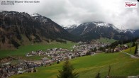 Archiv Foto Webcam Oberlech: Ausblick Pension Bergland 11:00