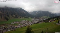 Archiv Foto Webcam Oberlech: Ausblick Pension Bergland 13:00