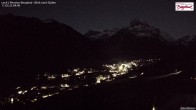 Archiv Foto Webcam Oberlech: Ausblick Pension Bergland 03:00