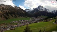 Archived image Webcam Lech am Arlberg - Guesthouse Bergland 15:00