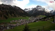 Archived image Webcam Lech am Arlberg - Guesthouse Bergland 17:00