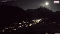 Archiv Foto Webcam Oberlech: Ausblick Pension Bergland 01:00